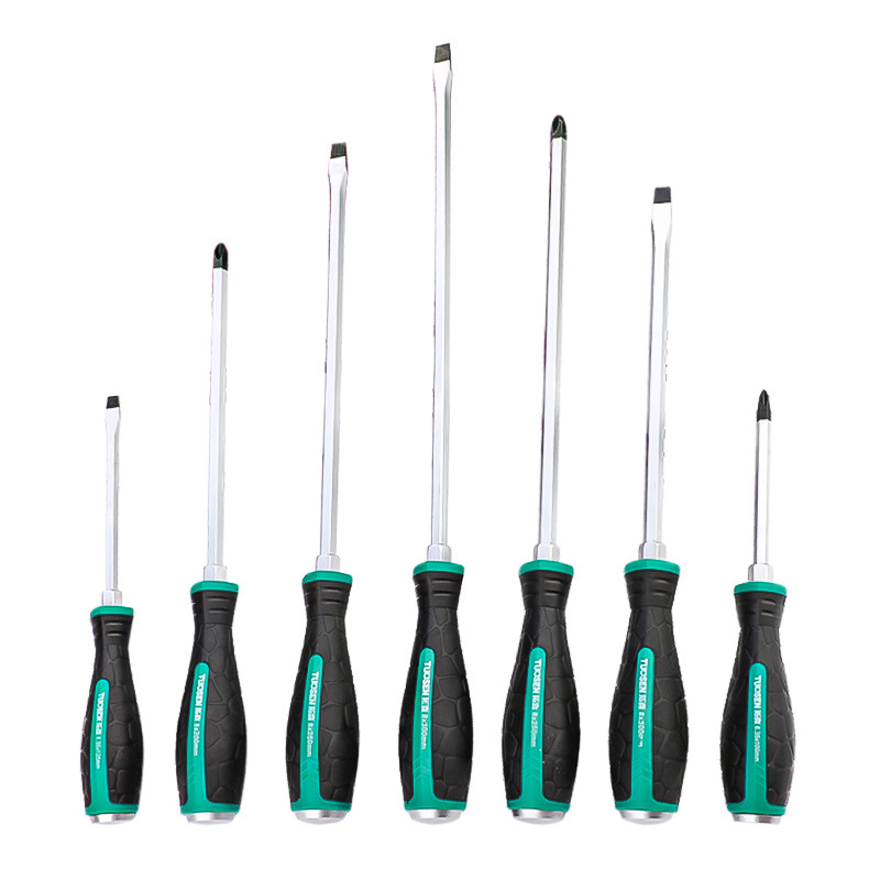 Tuosen Tools Wholesale Threading Screwdriver 4-12-Inch Cross Word Screw Screwdriver Tapping Impact Screwdriver