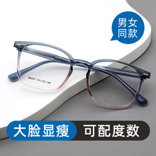新款复古网红近视眼镜框架素颜百搭可配度数丹阳眼镜厂家批发6007