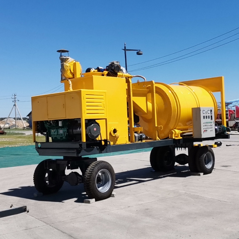 大马力带动新型稳定土拌和机 三排链条传动三七灰土搅拌机-报价