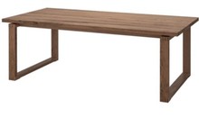 北美黑胡桃木餐桌现代简约小户型餐台莫比恩原木书桌工作台大板桌