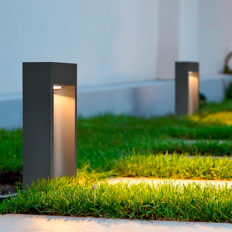 坪灯户外防水柱灯现代简约潮流室外景观灯公园庭院灯别墅园林灯