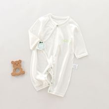 睡纯衣爬服透气0婴儿月新生儿5夏季轻薄棉连体衣爬宝宝空调服其他