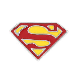 影视周边 复仇者联盟英雄超人标志卡通胸针别针徽章服装背包配饰