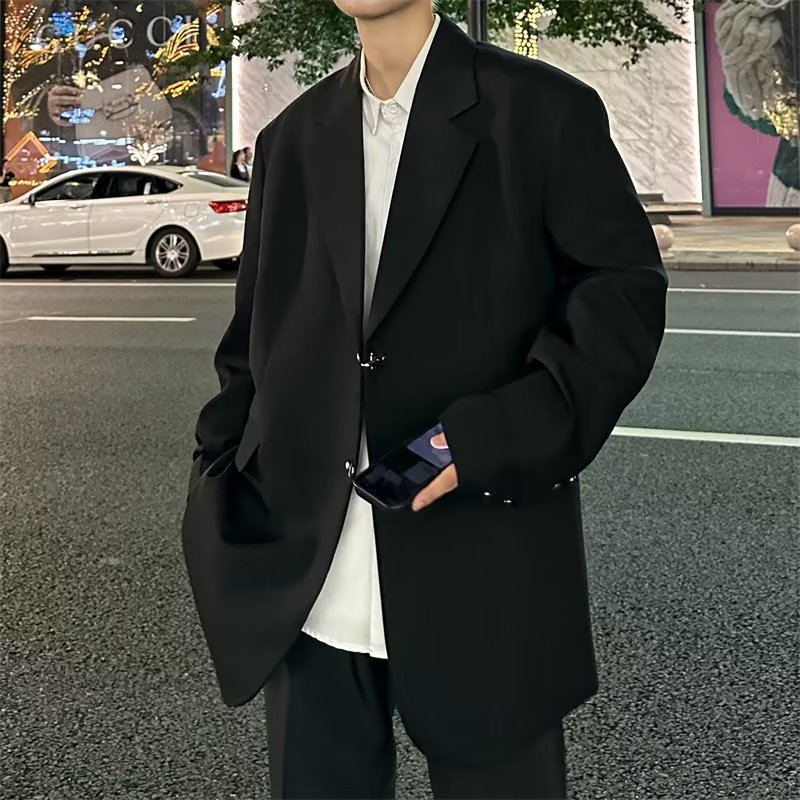 绅士港风英伦欧美欧版宽松街拍店主日系呢大衣风衣男f3-p125-阿里巴巴