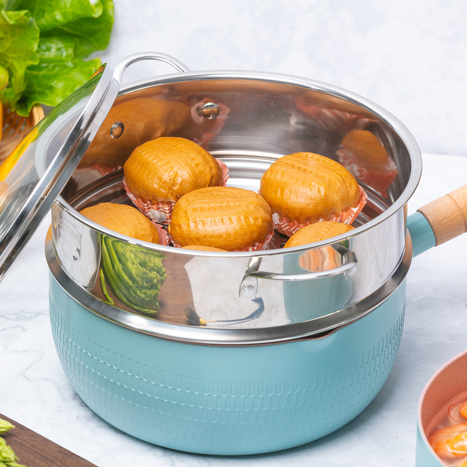 日式雪平锅小奶锅家用电磁炉明火用煮面锅泡面锅热牛奶锅不粘奶锅