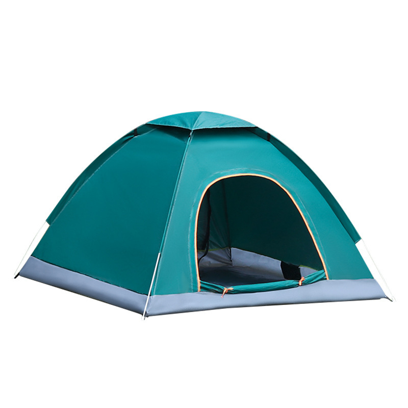 Hand Throw Two Speed Per Second Open Automatic Tent Double Single Door Throw Tent 1-3 People Outdoor Camping Put Aside Automatic Tent