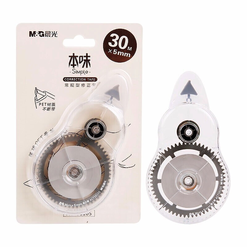 Chengguang Original Correction Tape Student School Supplies 12/20/30M Large Capacity Correction Tape 52311