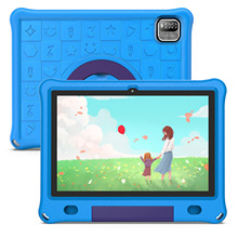 10.1英寸儿童平板电脑带防摔保护套可旋转手提把手支持跨境外贸