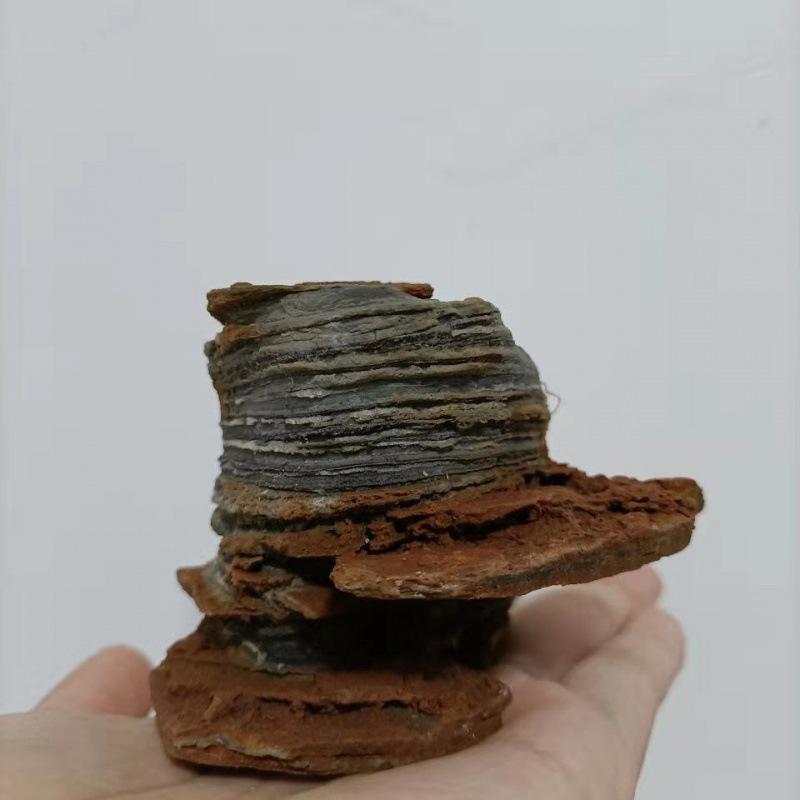 千层石太行山奇石假山装饰摆件鱼缸摆件随机发货,请勿私拍代发