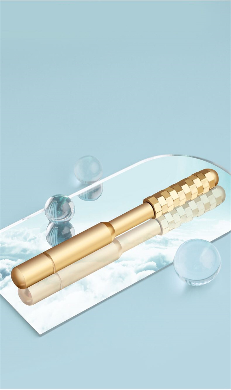 4d滚轮按摩仪面部整肌刀滚动美颜棒 v型美容仪脸部按摩器厂家供应