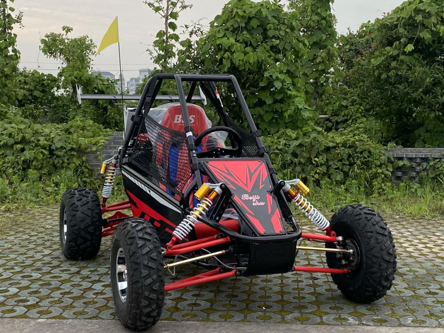 沙滩车四轮越野场地成人汽油卡丁车四驱山地摩托车双人儿童电动车