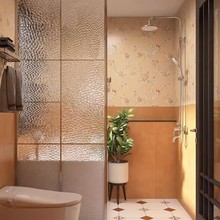 法式美拉德复古600x1200mm卫生间瓷砖浴室瓷砖背景墙花砖耐磨墙砖
