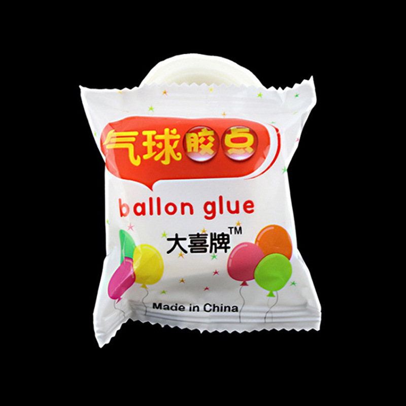 Wholesale Balloon Glue Point Double-Sided Adhesive Balloon Sticker Wedding Supplies Wedding Room Decoration Props round Dispensing Balloon Accessories