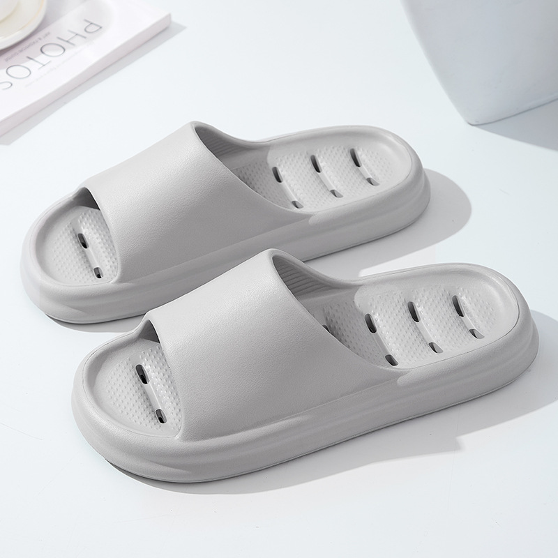 Drooping Bathroom Slippers for Women Interior Home Bath Non-Slip Wear-Resistant Leaking Slippers Soft Bottom Mute Slippers Wholesale