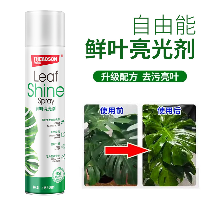 鲜叶光亮剂官方鲜切花保鲜剂玫瑰百合植物通用型营养液鲜花保鲜液