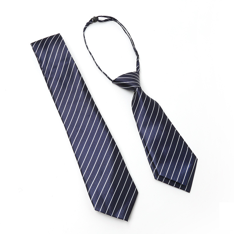 女士领带领结条纹气质商正装蝴蝶结男女同款领花职业衬衫西装领带