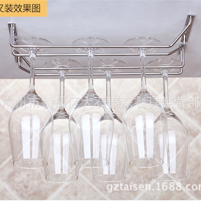 水晶酒架 悬挂水晶红酒杯杯架 高脚杯 倒挂 玻璃红酒-阿里巴巴