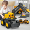 children Large Engineering vehicles Toys new pattern acousto-optic story excavator Inertia Bulldozer Transport vehicle goods in stock wholesale