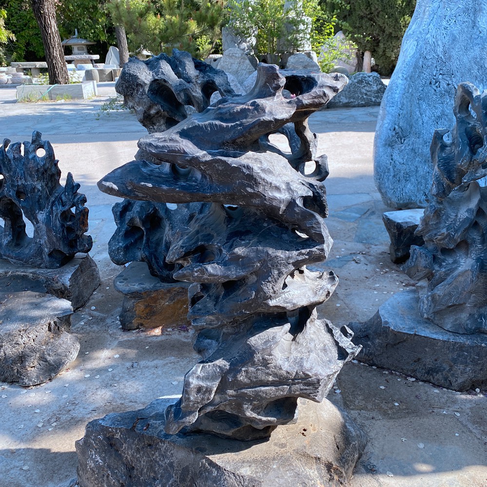 花园装饰景石灵璧石公园庭院园林景观石假山石