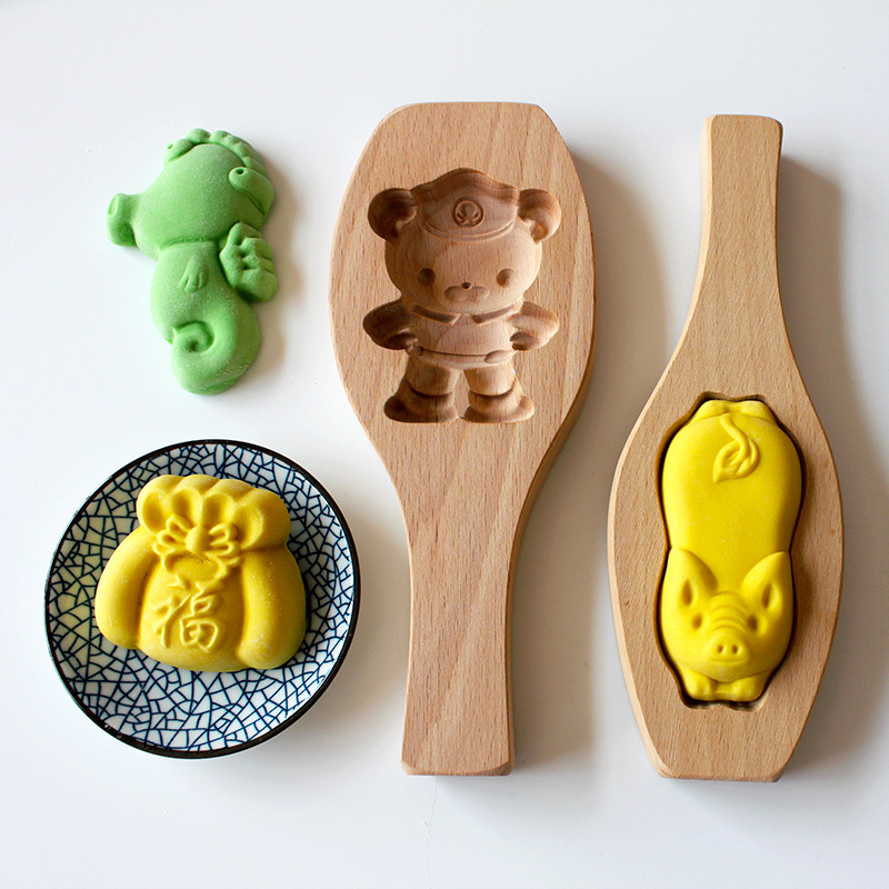 卡通馒头全套花式多孔中秋连猪猪面食3d日用百货烘焙用具蛋糕模