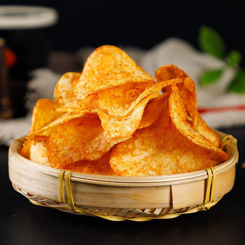 麻辣土豆片贵州云南特产土豆丝网红薯片薯条零食夜宵小吃早餐整箱