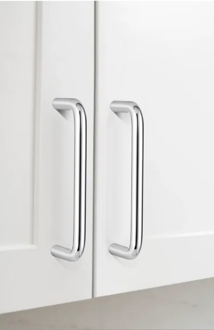 不锈钢把手自强cl511不锈钢拉手工业抽屉u型门把手不锈钢金属配件