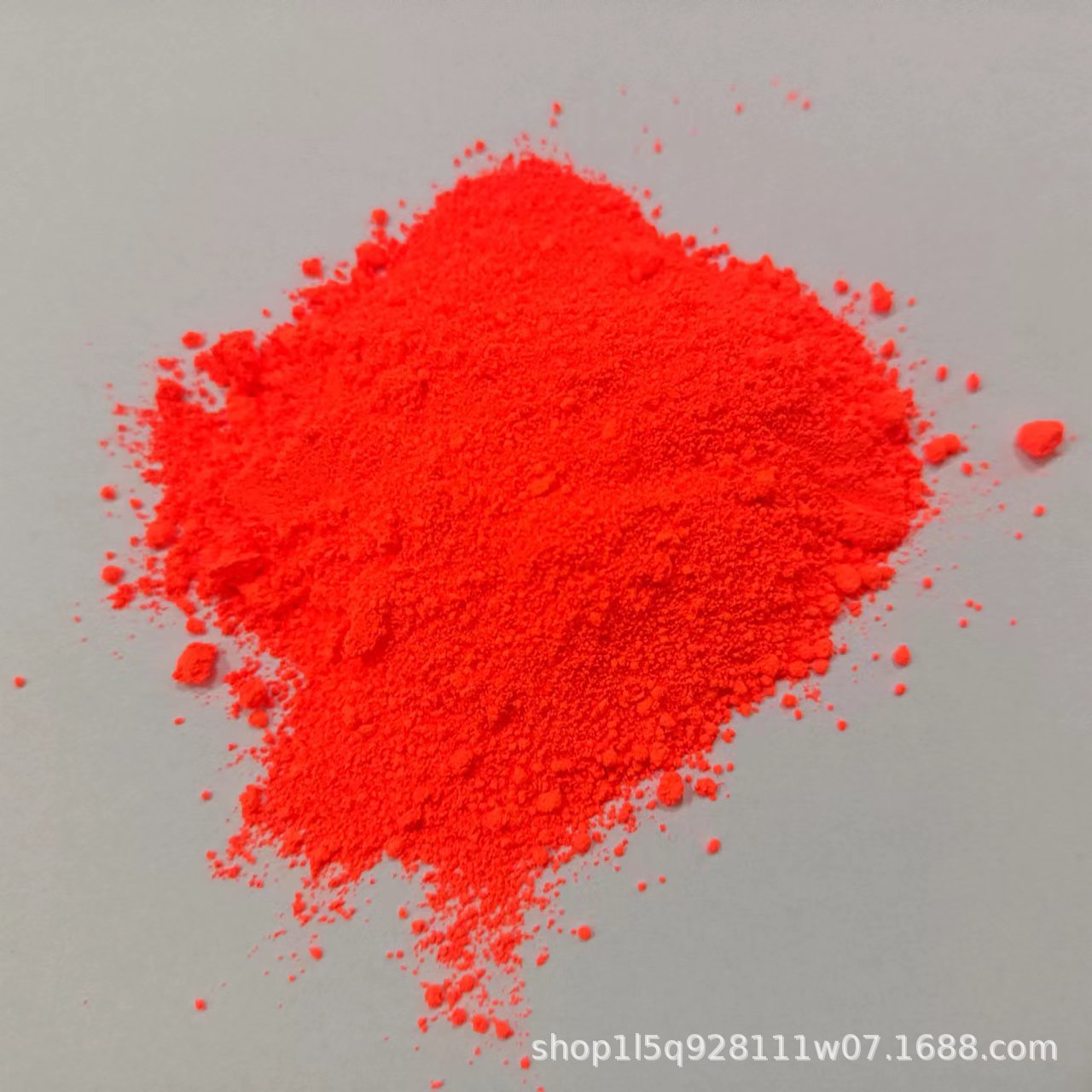 蜡烛挂色荧光大红中国红色粉耐溶剂,油墨油漆pppepvc等塑料着色