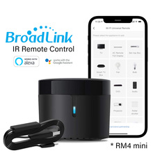 Broadlink博联RM4 mini智能WiFi红外遥控器手机APP控制Alexa语音