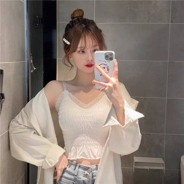 抹胸裹胸小背心图片