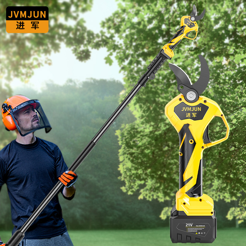 0成交139件锂电高枝锯家用电动锯充电式电锯高空修剪树枝伸缩园林果树