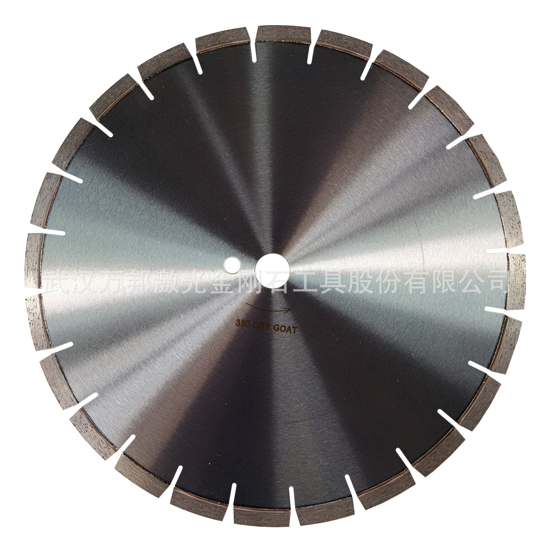 350激光焊接花岗岩锯片水泥砖石材切割片 金刚石圆锯片12高刀头