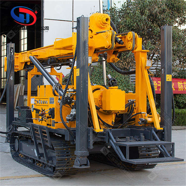 移动方便履带式地质勘探钻机 厂家现货jdl-350型水气两用钻机