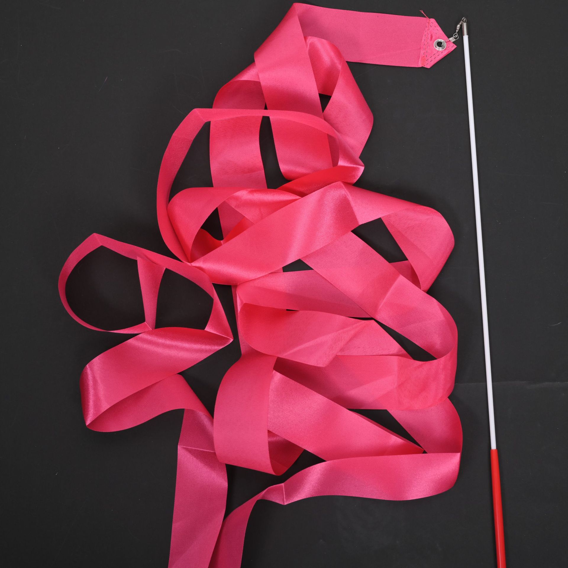 艺术体操彩带舞蹈演出道具跳舞丝带飘儿童玩具体育用品-阿里巴巴