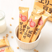 日本进口零食布尔本豆乳威化夹心饼干蛋卷华夫卷饼休闲小吃货24枚