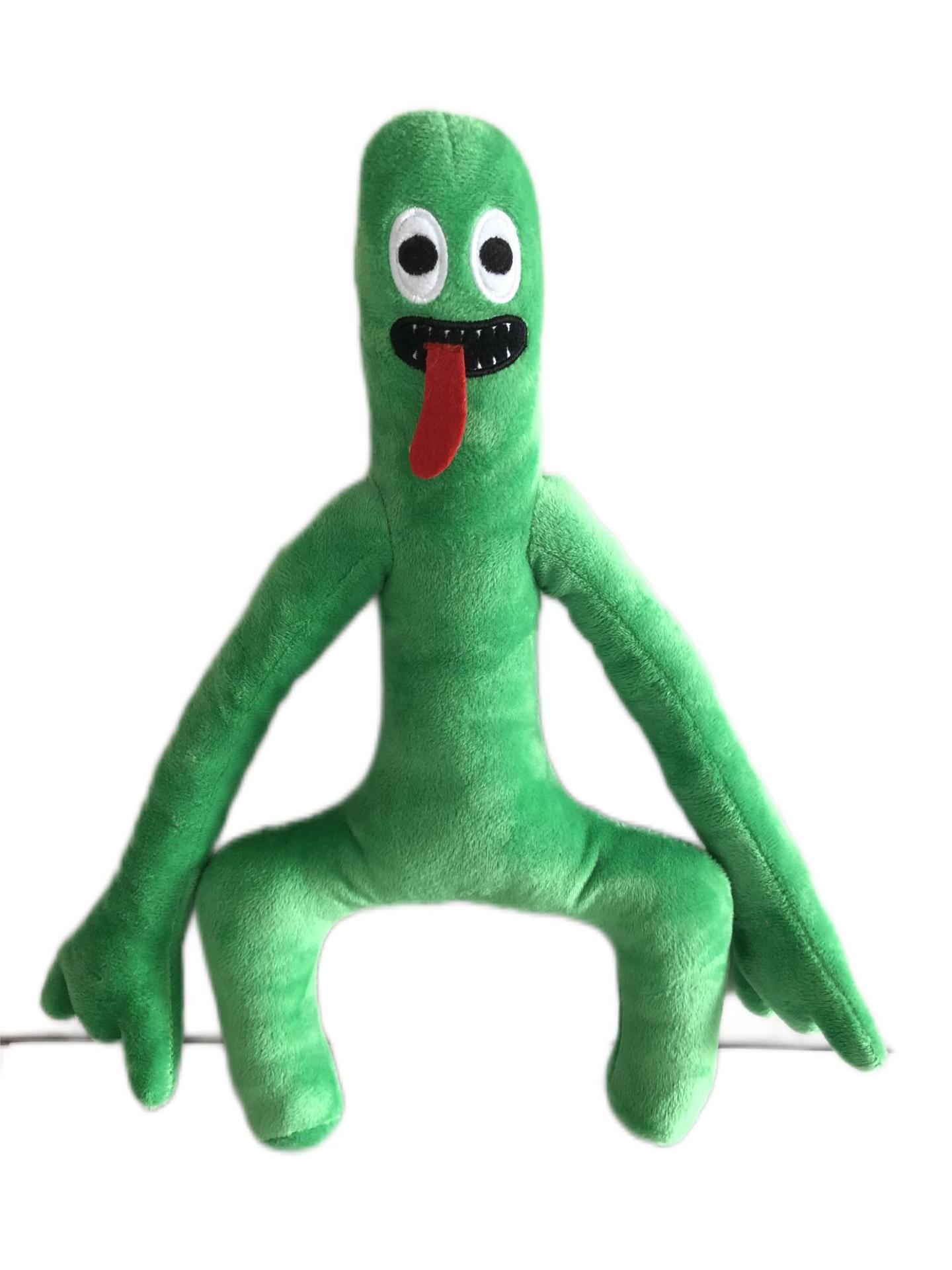 现货跨境彩虹伙伴小绿人 rainbow friends毛绒玩具玩偶摆件-阿里巴巴