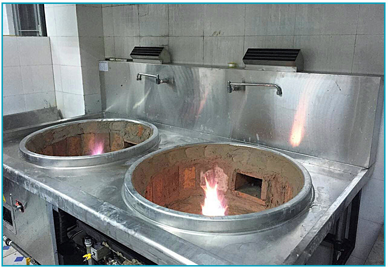 不锈钢植物油大锅灶 学校工厂食堂炒菜大锅灶 商用生物燃气大锅灶