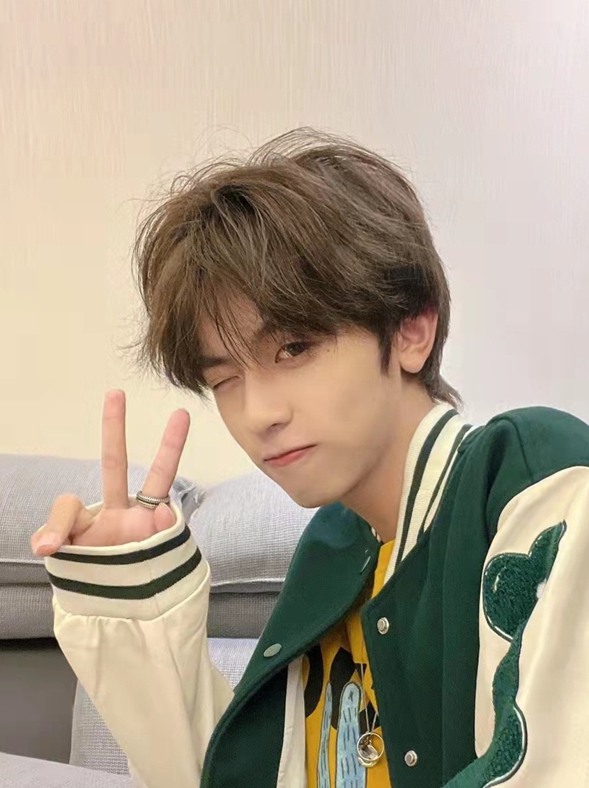 假发男短发中分刘海韩版帅气纹理卷发学型日常蓬松帅t全头套