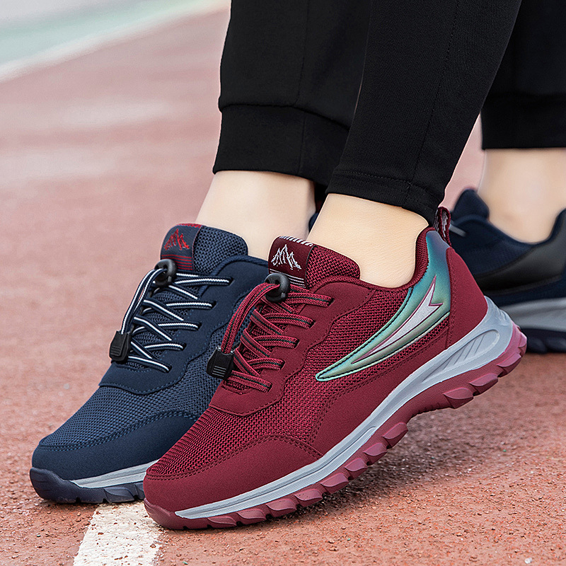 足正209品力健老人四季健步鞋爸爸鞋妈妈鞋男女中老年旅游运动鞋