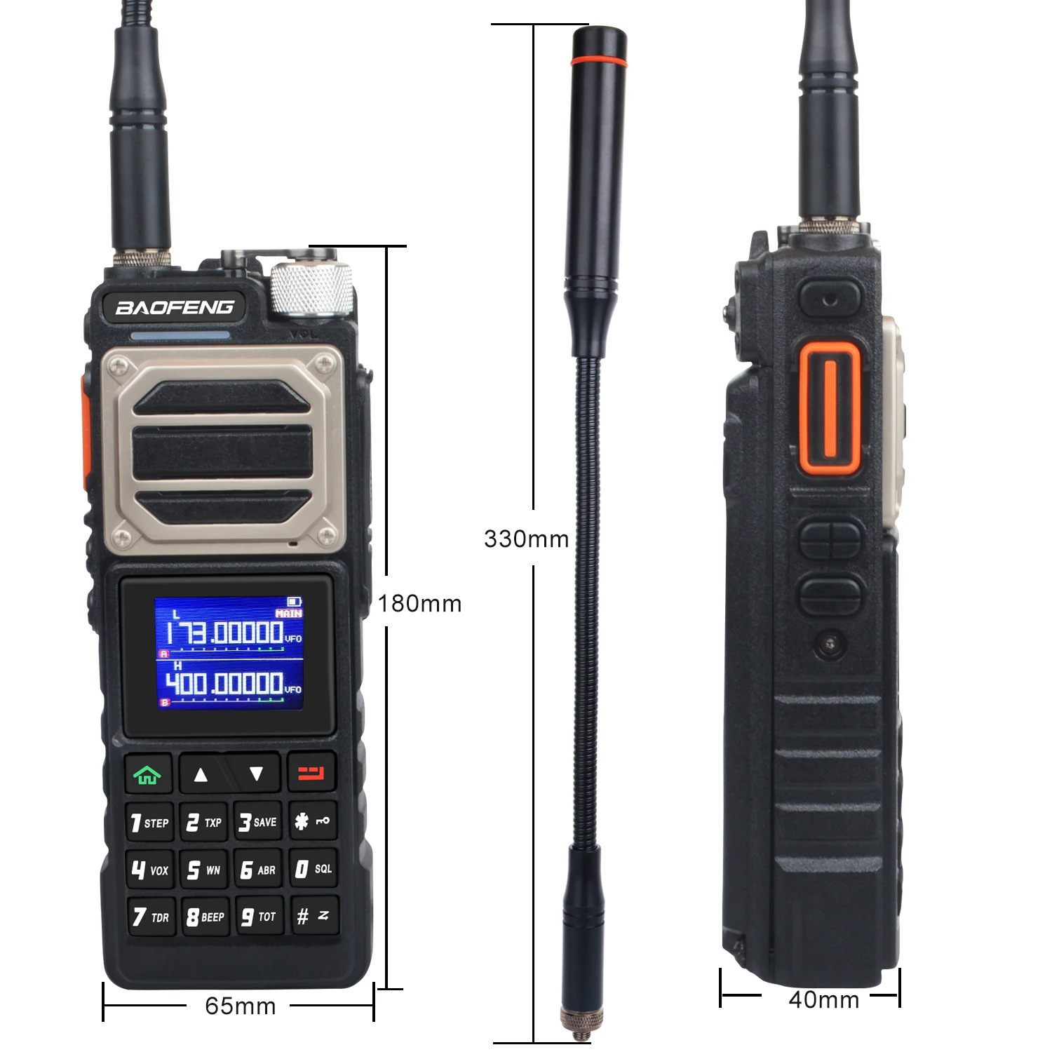 baofeng uv-25l业余无线电高功率战术对讲机四频段 type-c-阿里巴巴