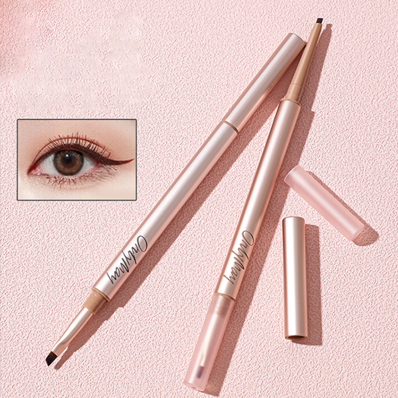 onlymay五月季刀锋双头眼线胶笔持久防水不晕染眼线笔新手初学者