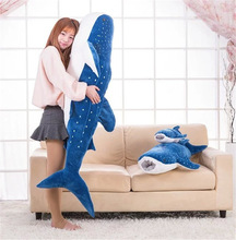蓝鲸毛绒玩具公仔布娃娃可爱海豚儿童玩偶鲸鱼睡觉抱枕生日礼物