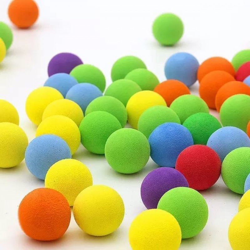 泡沫球圆球儿童网红游戏玩具玩具打我呀软弹补充eva代发亚马逊