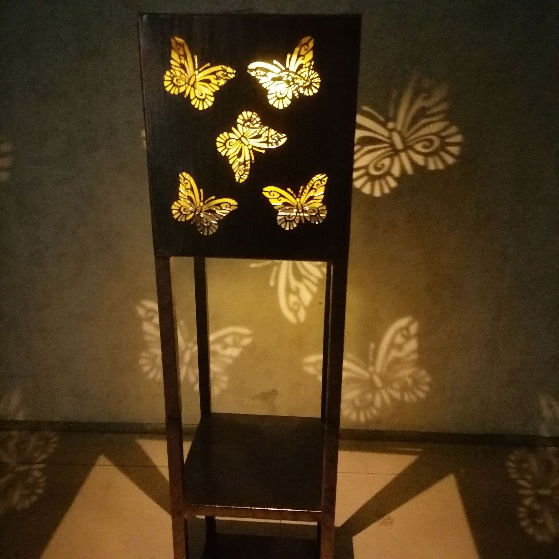 太阳能蝴蝶光影花架灯花园别墅装饰灯户外防水庭院室外布置氛围灯