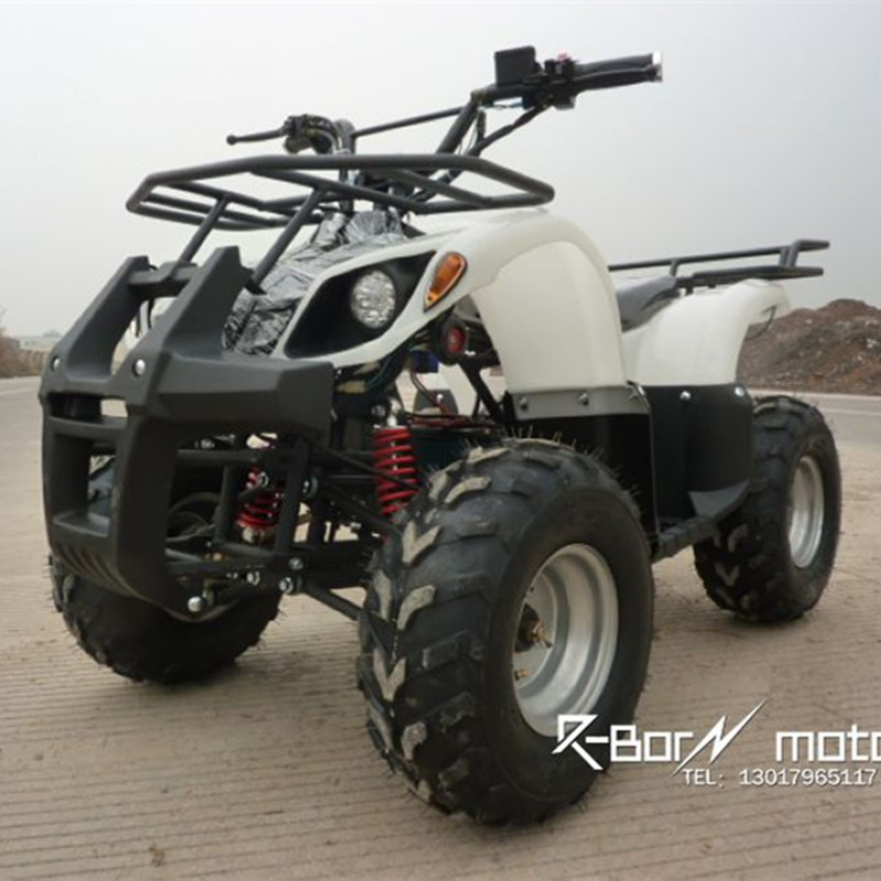 尤奈特48v750w无刷电机 前鼓刹带倒档小公牛沙滩车/四轮电动车