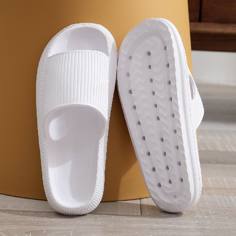 Wholesale Summer Home Sandals Women's Thick-Soled Soft Home Men's Outerwear Bathroom Non-Slip Eva Slip-on Slippers