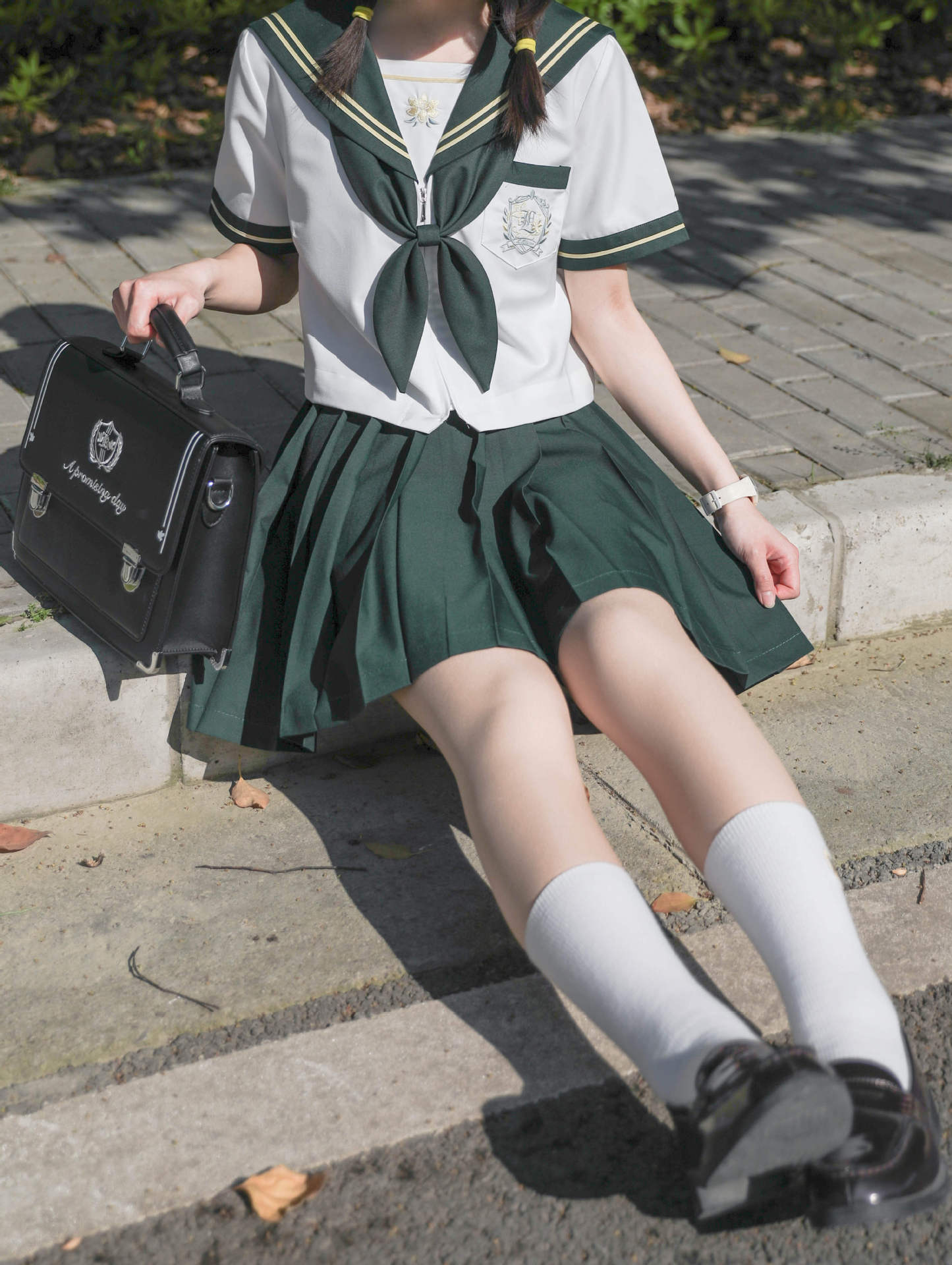 绿野仙踪原创日系jk制服正版夏季长袖短裙套装水手服学院风校服