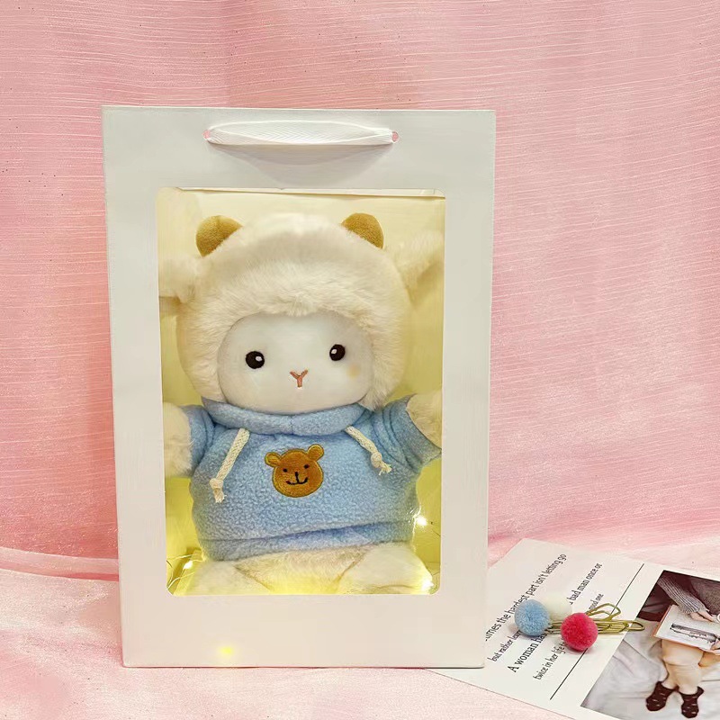 Plush Toy New Prize Claw Doll 25cm Doll Cute Birthday Gift Wedding Throws Eight-Inch Doll