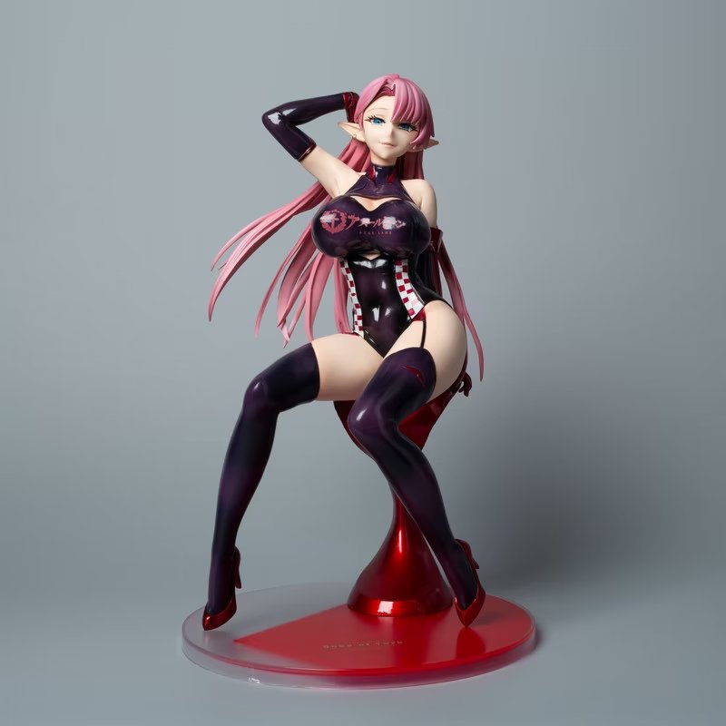 碧蓝航线 1/4 约克公爵 赛车女郎 可脱 模型 摆件 盒装 动漫手办:w