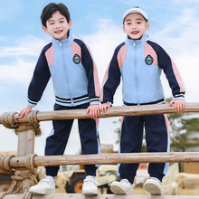 上海南汇第一中学校服中学生夏季短袖春秋运动装夏装t恤男女冬装