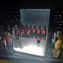 干酒吧酒架冰箱创意发光啤酒箱鸡尾酒箱创意亚克力